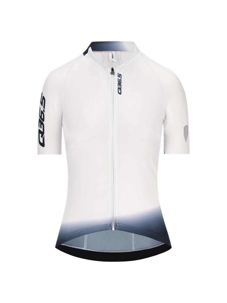Q36.5 Gregarius Pro Collar Fade Jersey – White