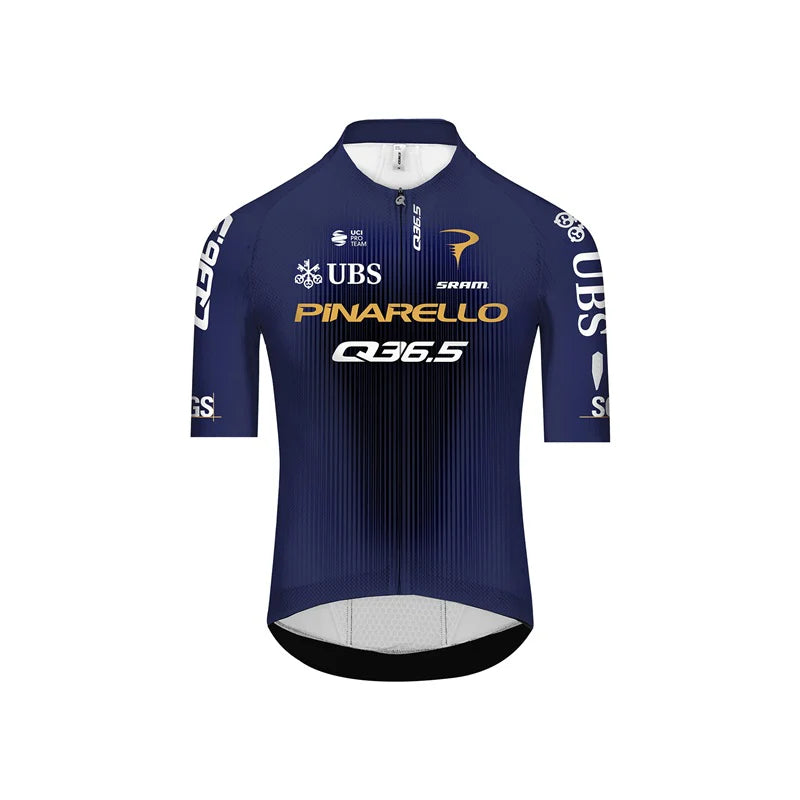 Q36.5 Jersey Shortsleeve Gregarius Q36.5 Pro Cycling Team Ocean Blue